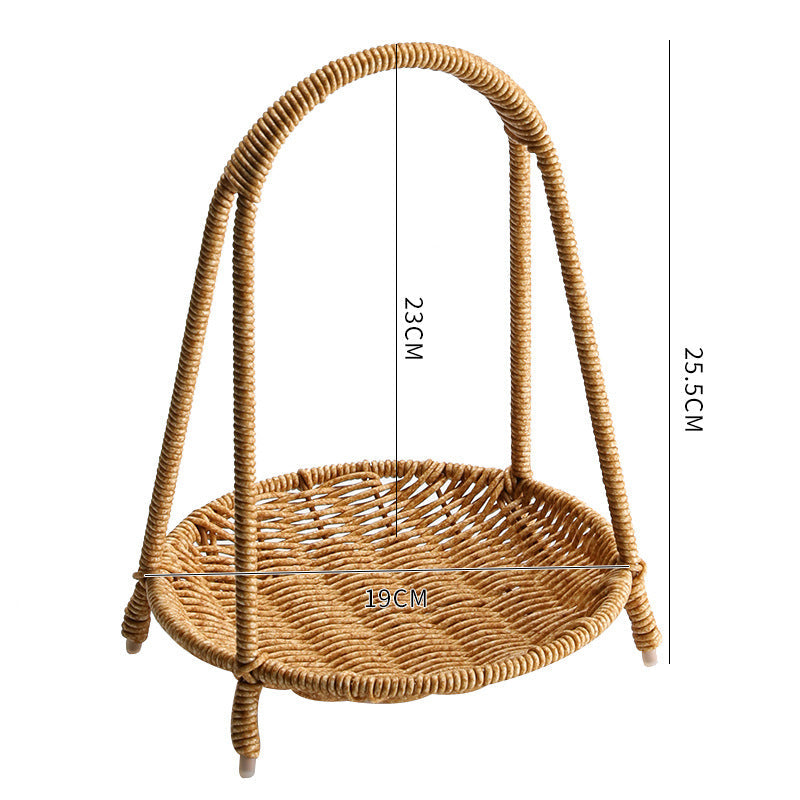 Elegant Woven Storage Basket Siopsrl
