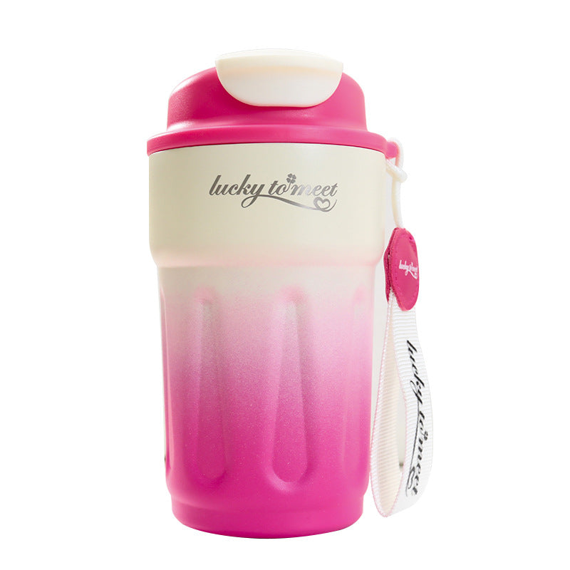 Siopsrl | Women’s insulated cup with innovative drip protection and practical carrying handle Siopsrl