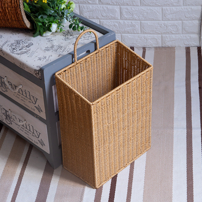 Unisex storage basket with practical carrying handle Siopsrl