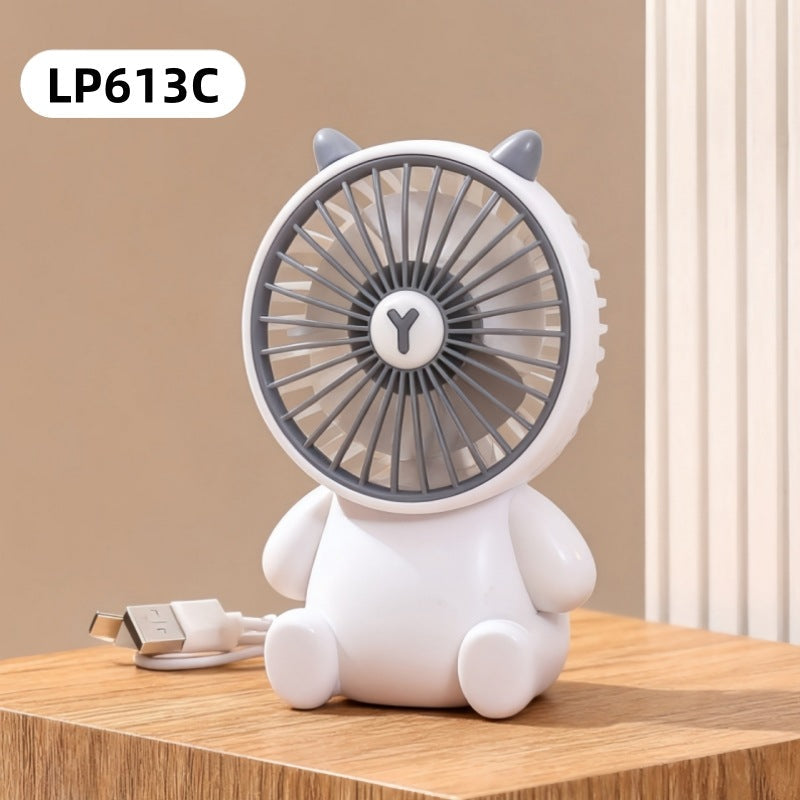 Siopsrl | Women's portable USB handheld fan in playful animal design Siopsrl