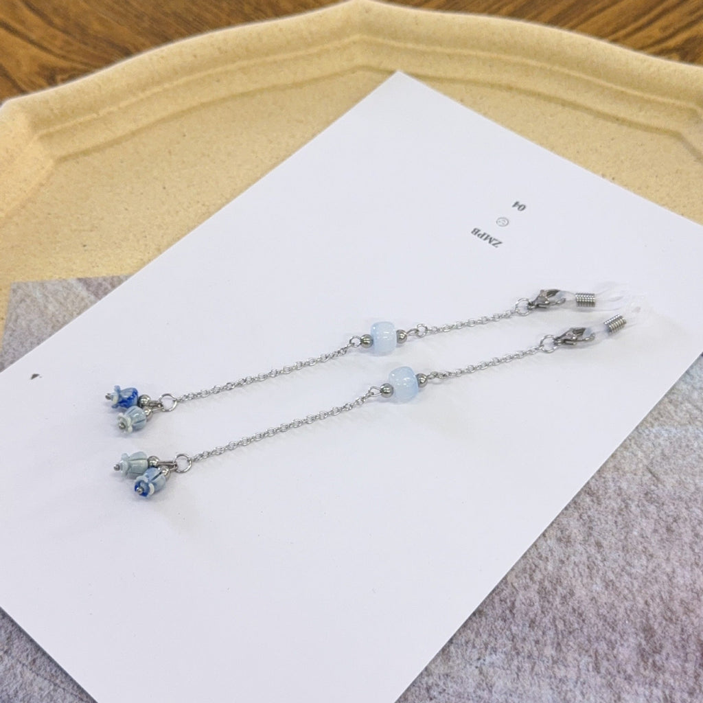 Siopsrl | Delicate Bead-Embellished Eyewear Chain Siopsrl