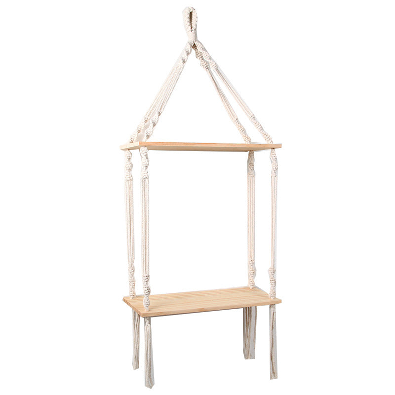 Hanging Macrame Shelf Organizer  Siopsrl1788941636