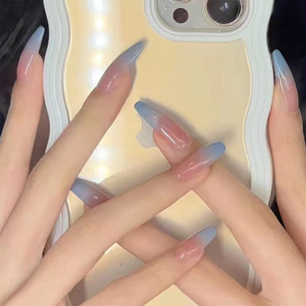 Siopsrl | Elegant Artificial Nails in Modern Ombre Design Siopsrl