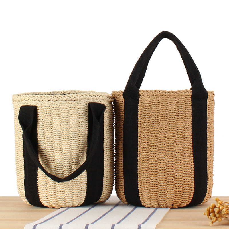 Siopsrl | Structured Shopping Bag Made of Braided Natural Material Siopsrl
