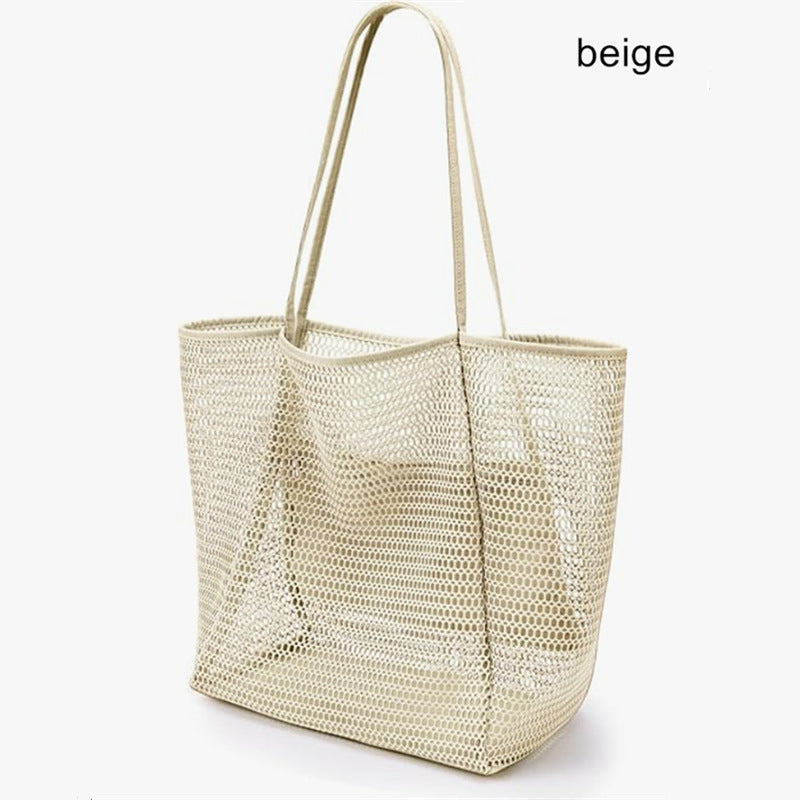 Siopsrl | Spacious Mesh Beach Tote Siopsrl