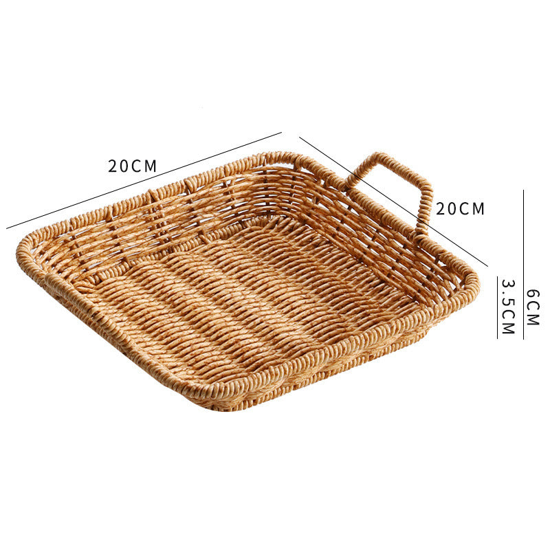 Rectangular Woven Storage Basket Siopsrl