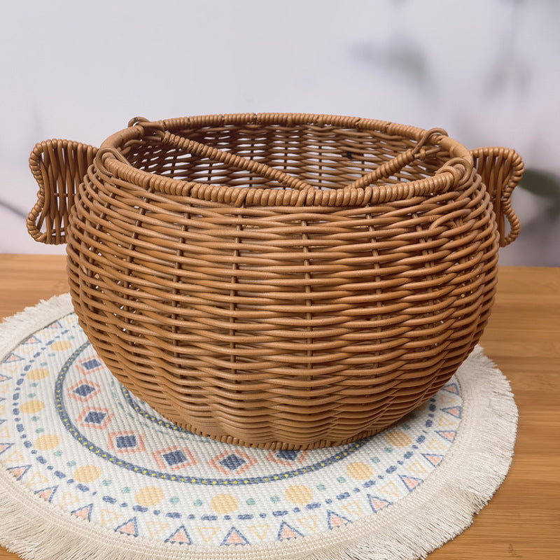 Women Diamond-shaped Handheld Basket Siopsrl