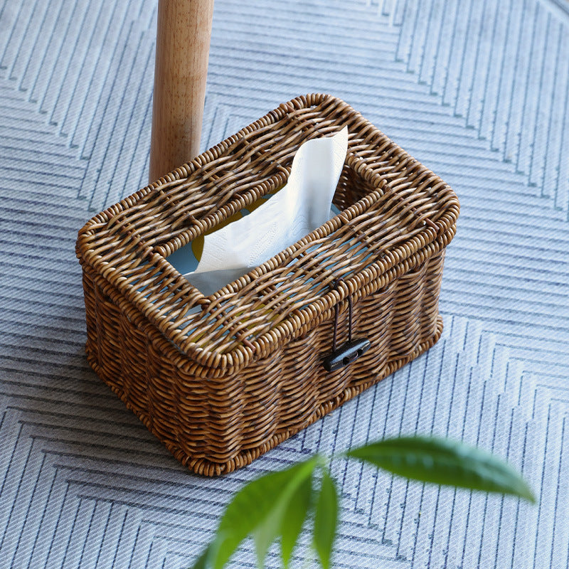 Handwoven Decorative Storage Box Siopsrl