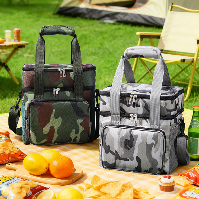 Siopsrl | Insulated Camo Lunch Cooler Bag Siopsrl