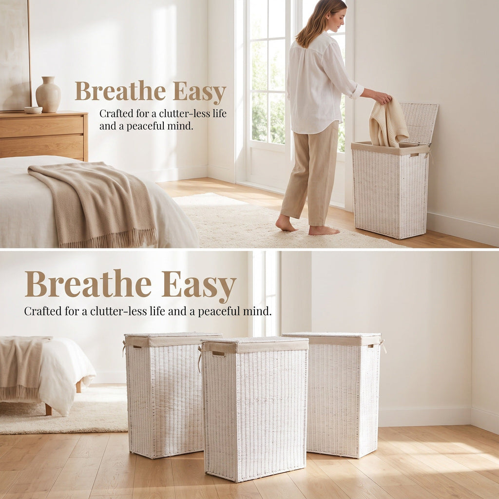 Woven Laundry Basket Siopsrl