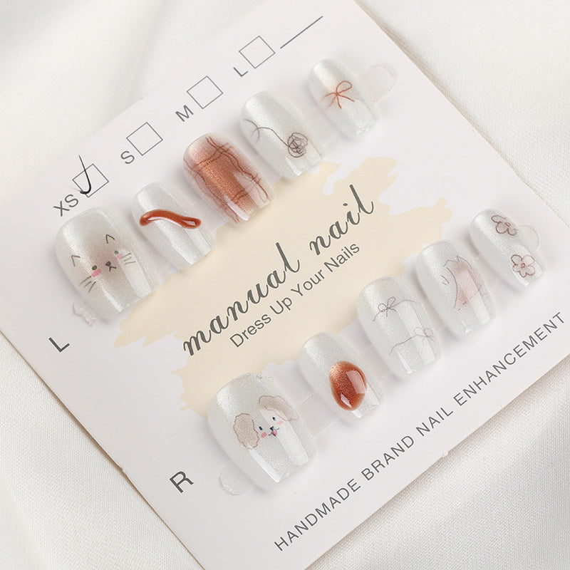 Siopsrl | Artisanal Press-On Nail Set Siopsrl