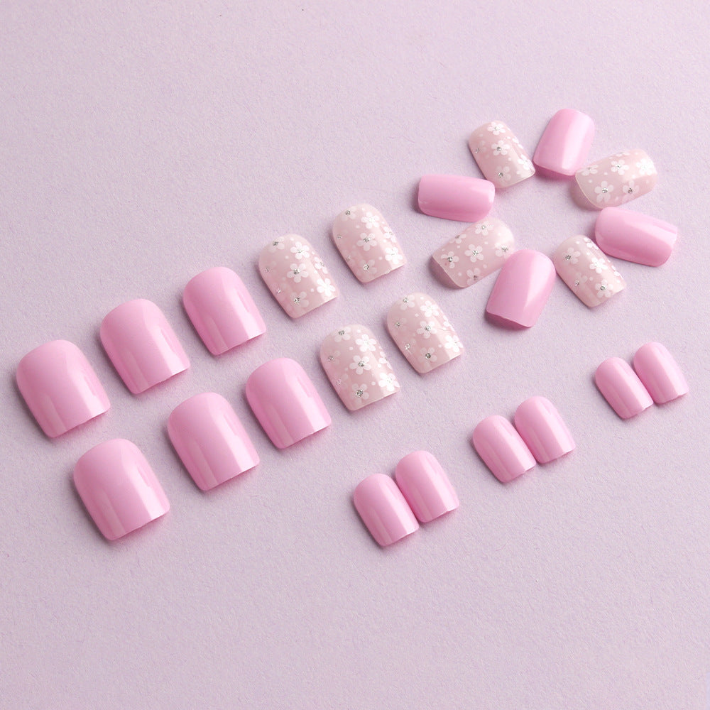 Siopsrl | Floral Themed Press-On Nail Art Set Siopsrl
