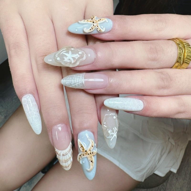 Siopsrl | Animal-Inspired Press-On Nail Art Set Siopsrl