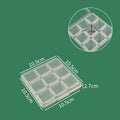 9-Compartment Clear Storage Organizer Siopsrl