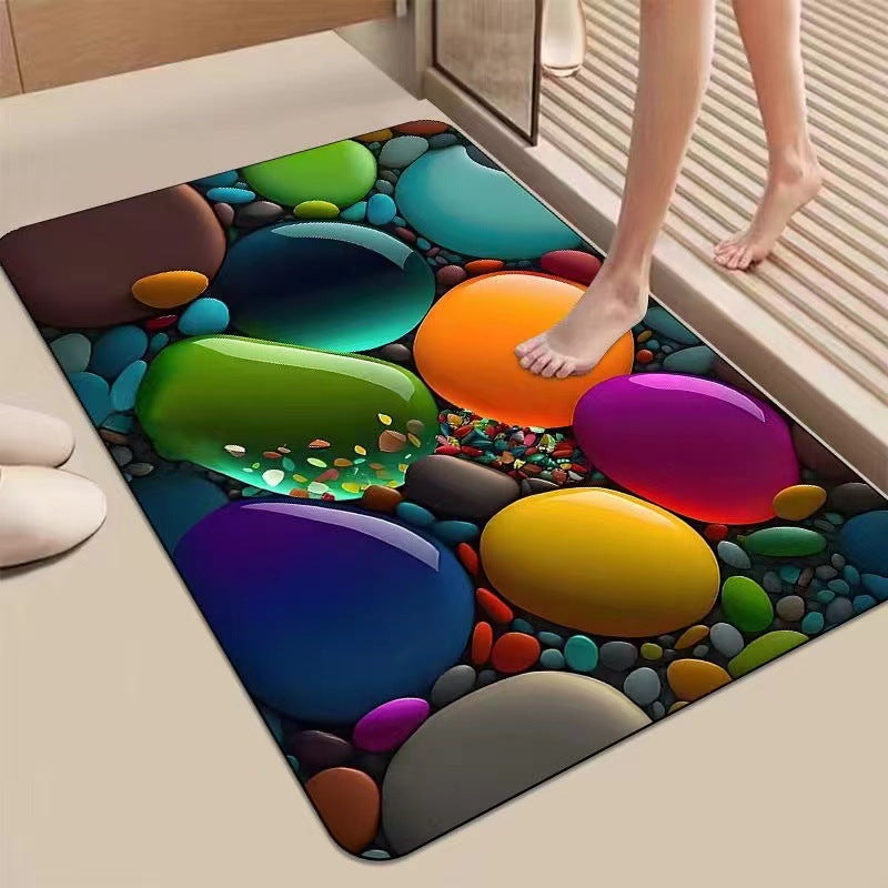 Siopsrl | Non-Slip Water-Absorbent Bath Mat Siopsrl