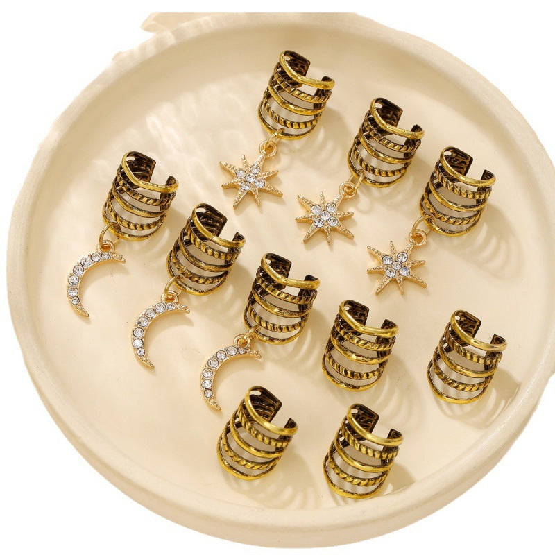 Siopsrl | Stylish hair clips with shell pattern Siopsrl