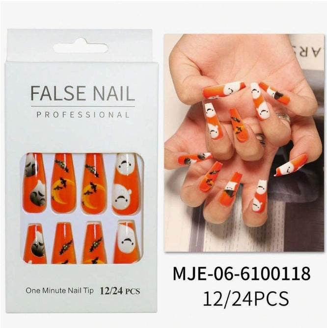 Siopsrl | Artistic Press-On Nail Design with Dripping Effect Siopsrl