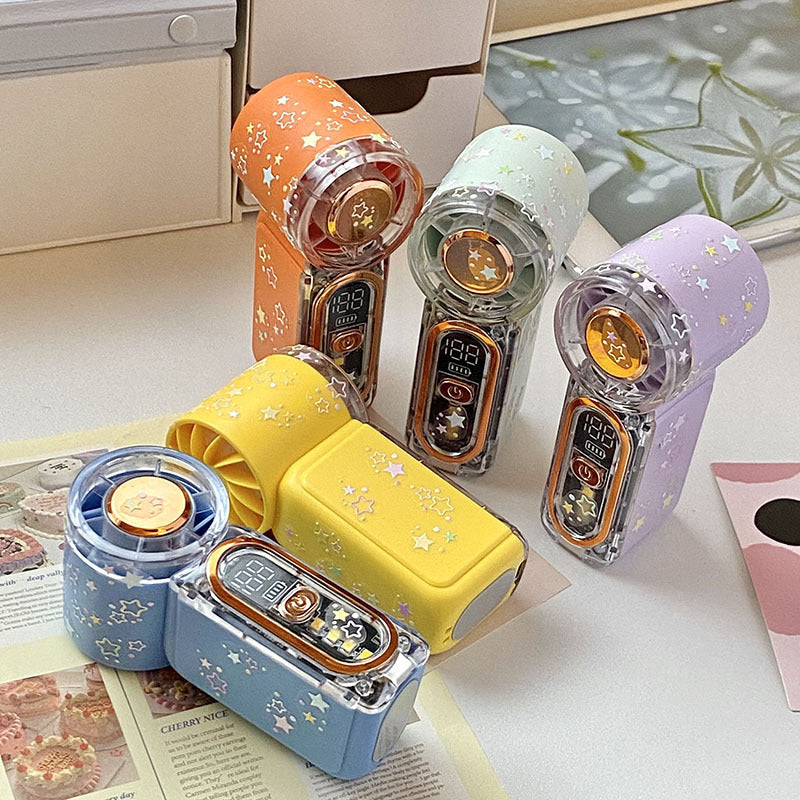 Siopsrl | Portable Mini Fan with LED Display Siopsrl