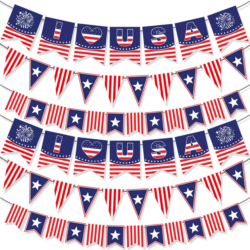 Siopsrl | Unisex decorative garland with star motif and sturdy cardboard Siopsrl