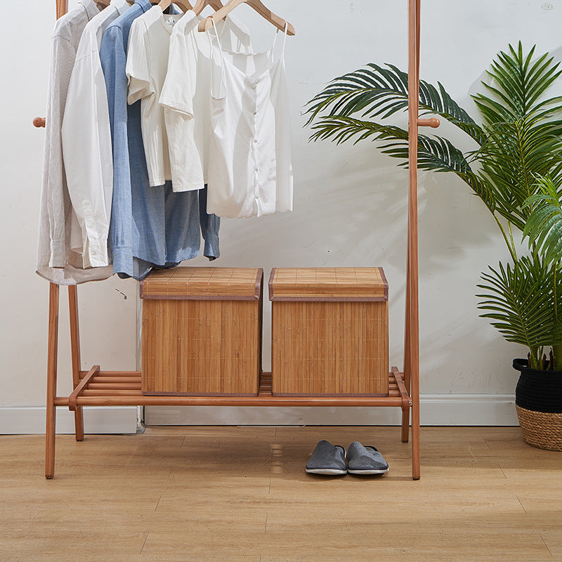 Laundry basket made of natural bamboo Siopsrl
