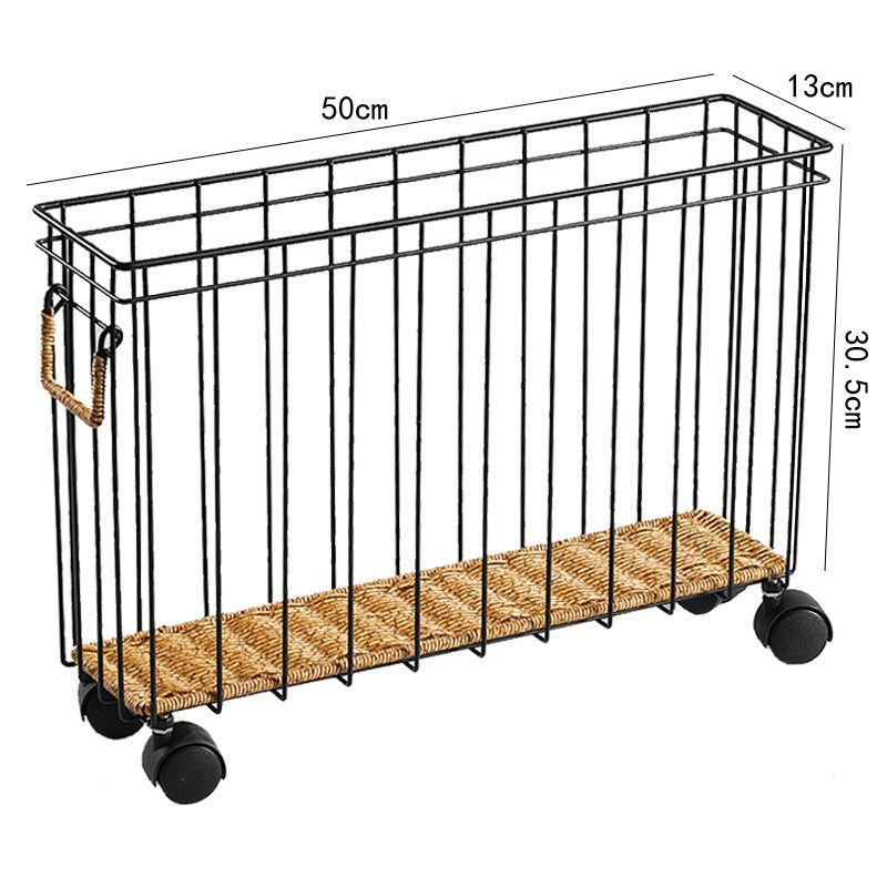 Unisex Modern Storage Basket with Wheels Siopsrl