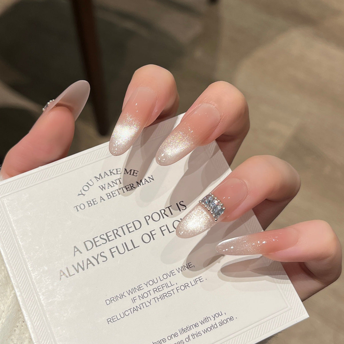 Siopsrl | Premium Glitter Nail Tips Siopsrl