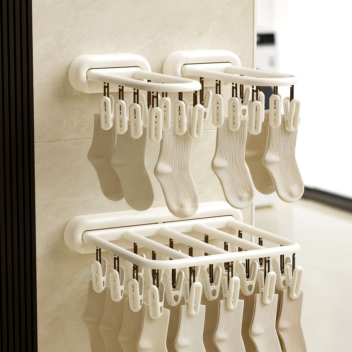 Wall-Mounted Multi-Clip Organizer Siopsrl