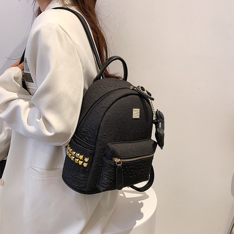Siopsrl | Textured Mini Backpack Siopsrl