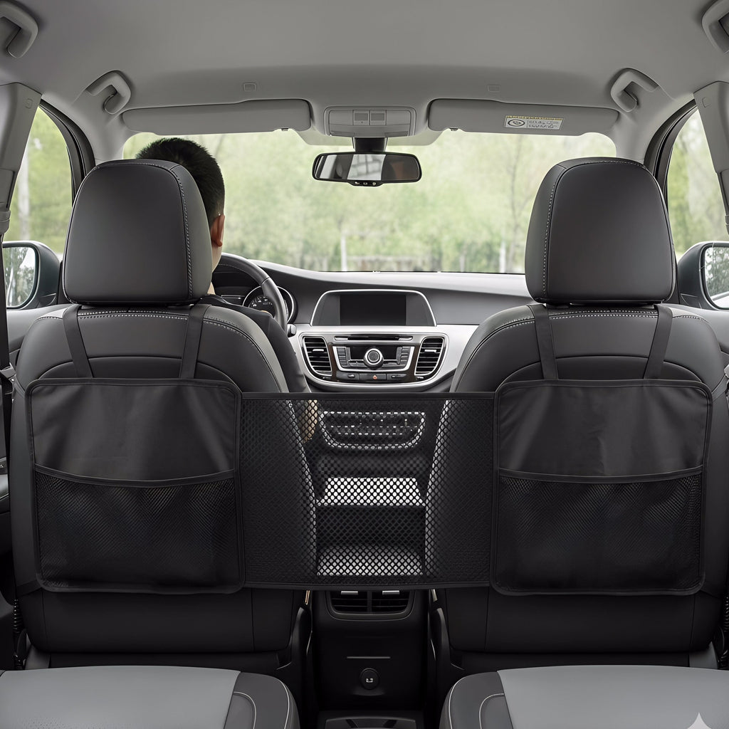 Siopsrl | Car Backseat Mesh Organizer and Pet Barrier Siopsrl
