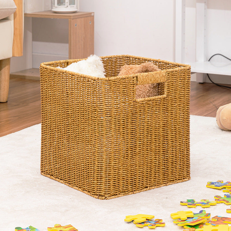 Rectangular Woven Storage Basket Siopsrl