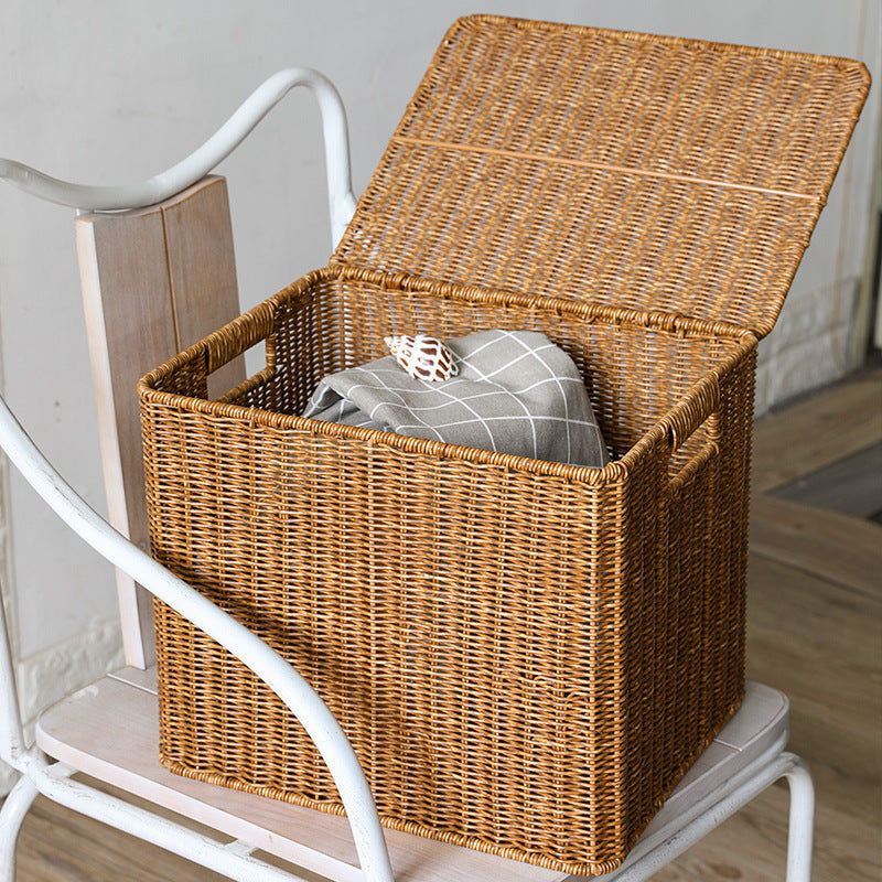 Handwoven Rectangular Storage Chest Siopsrl