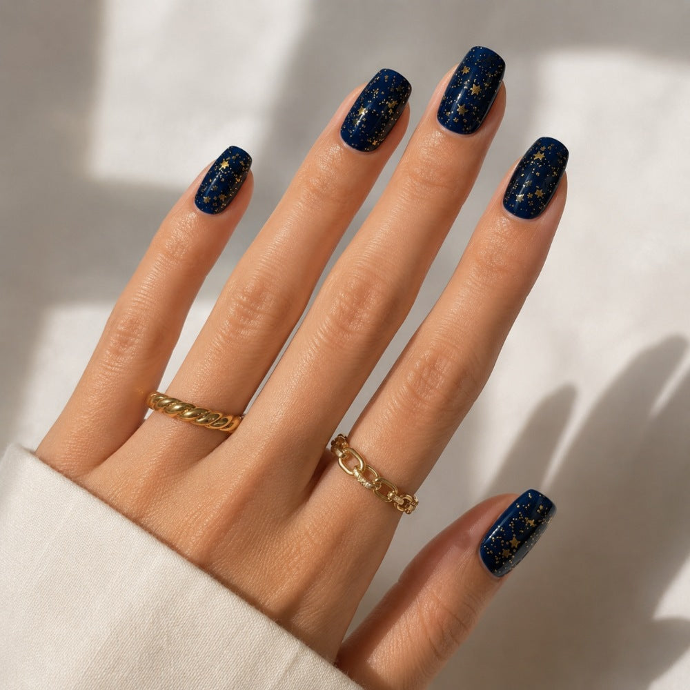 Siopsrl | Elegant Artificial Nails In Luxurious Star Design Siopsrl