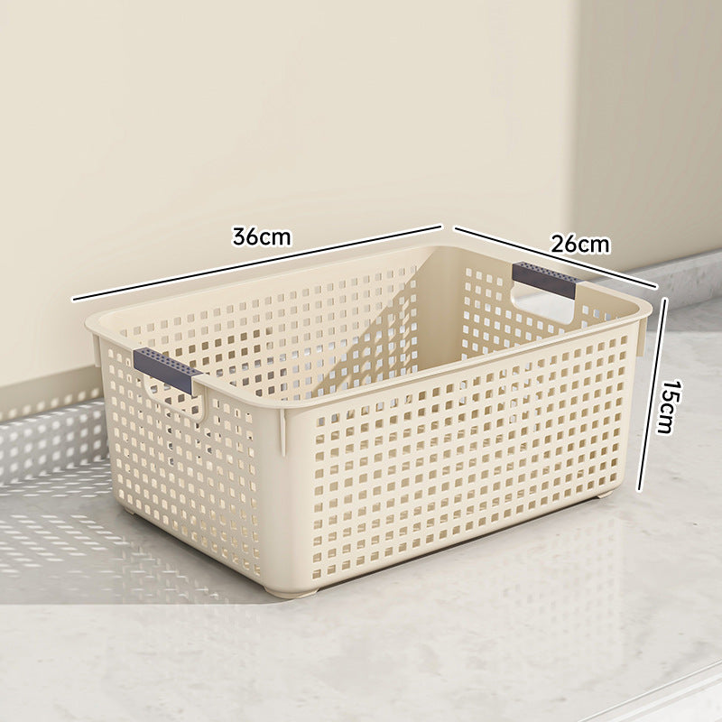 Women Versatile and Elegant Storage Basket with Sturdy Handles Siopsrl