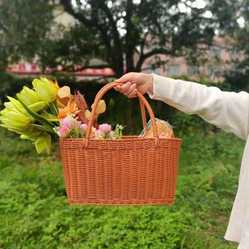 WoHandcrafted Woven Storage Basket Siopsrl