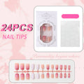 Siopsrl | Floral Design Nail Tip Set Siopsrl