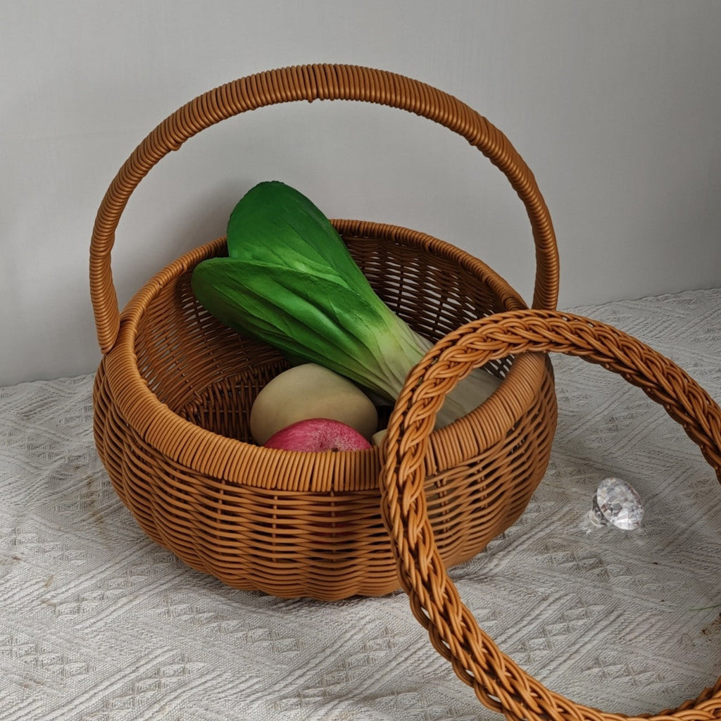 Handcrafted Woven Picnic Basket Siopsrl