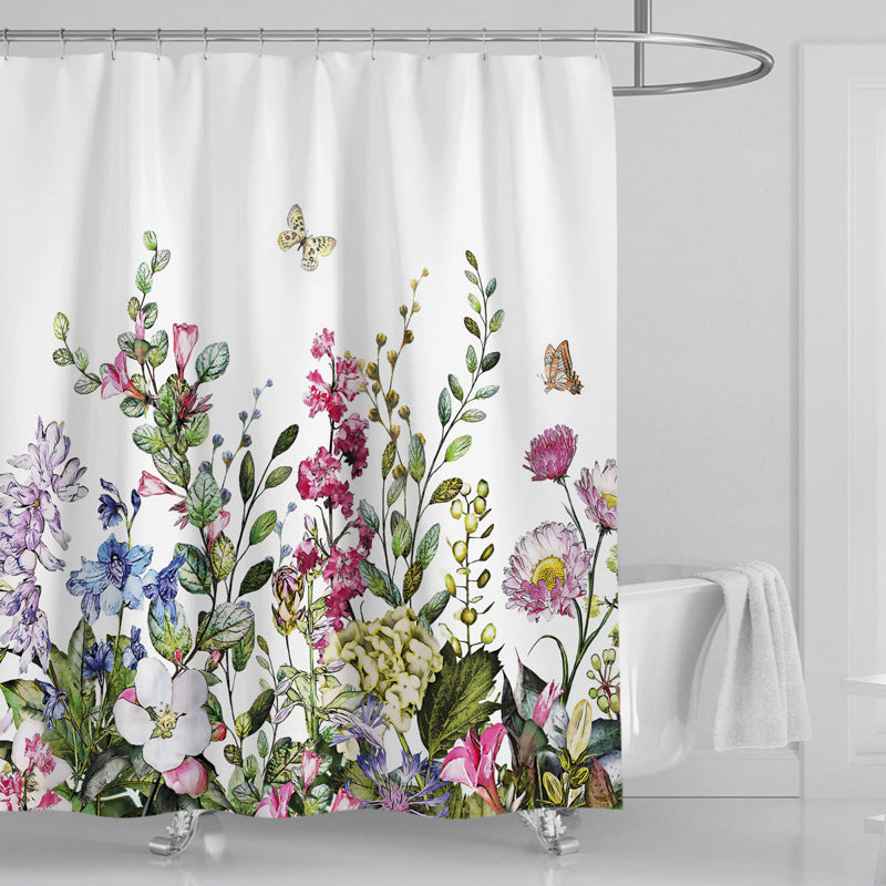 Siopsrl | Leafy Botanical Themed Bathroom Ensemble Siopsrl