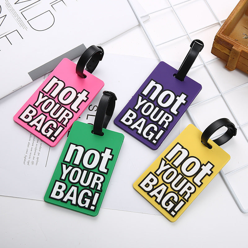Siopsrl | Unisex Luggage Tag with Eye-catching Message Siopsrl