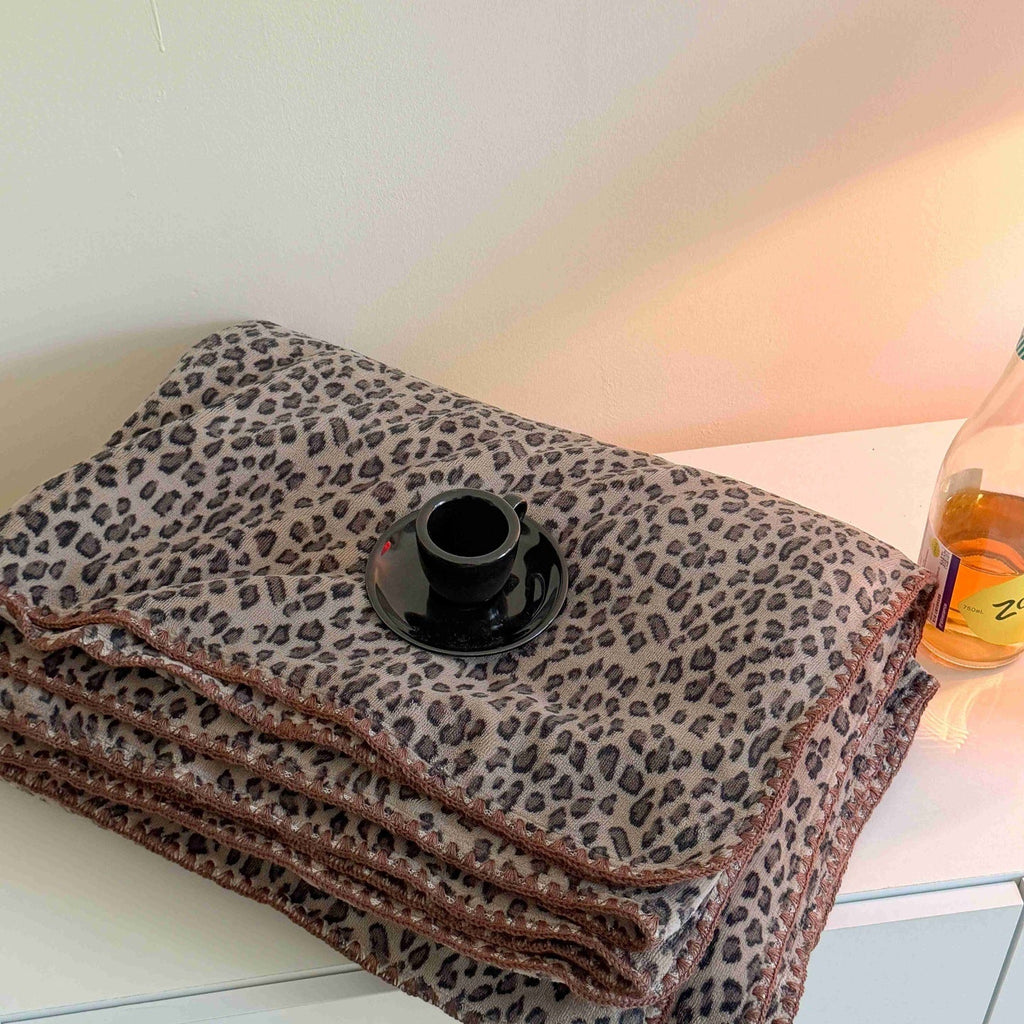 Siopsrl | Animal-Print Throw Blanket Siopsrl
