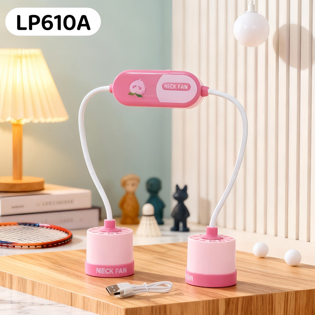 Siopsrl | Women Portable Neck Fan with Flexible Design and USB Connection Siopsrl