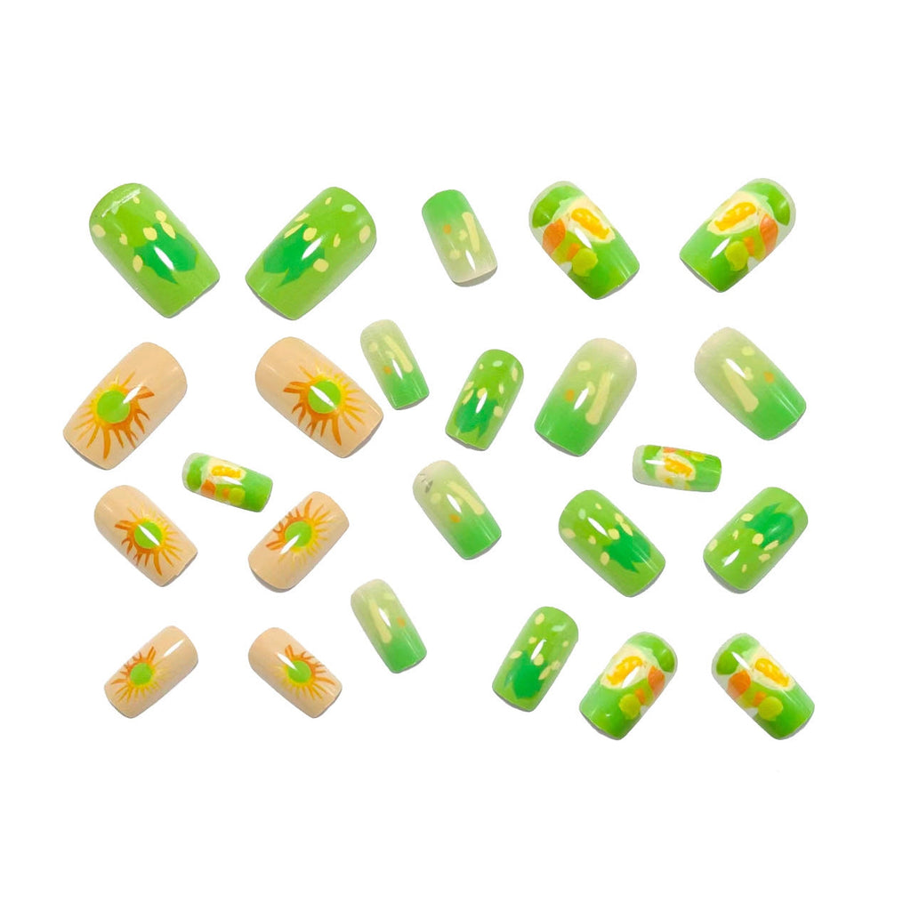 Siopsrl | Artificial Nails in Lively Fruit Design Siopsrl