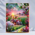 Siopsrl | Enchanted Garden Landscape Art Print Siopsrl