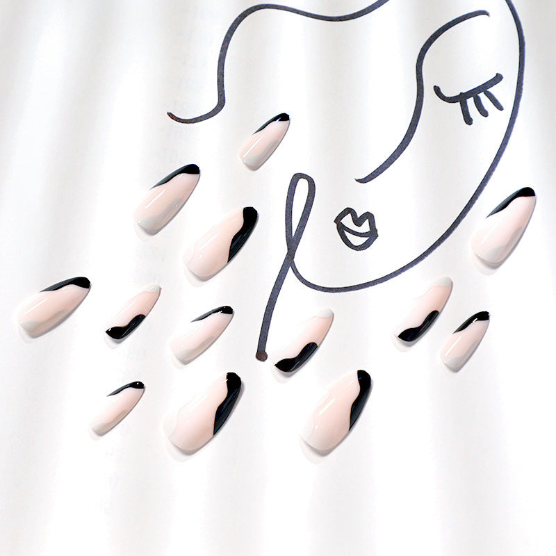 Siopsrl | Artistic Abstract Press-On Nails Siopsrl