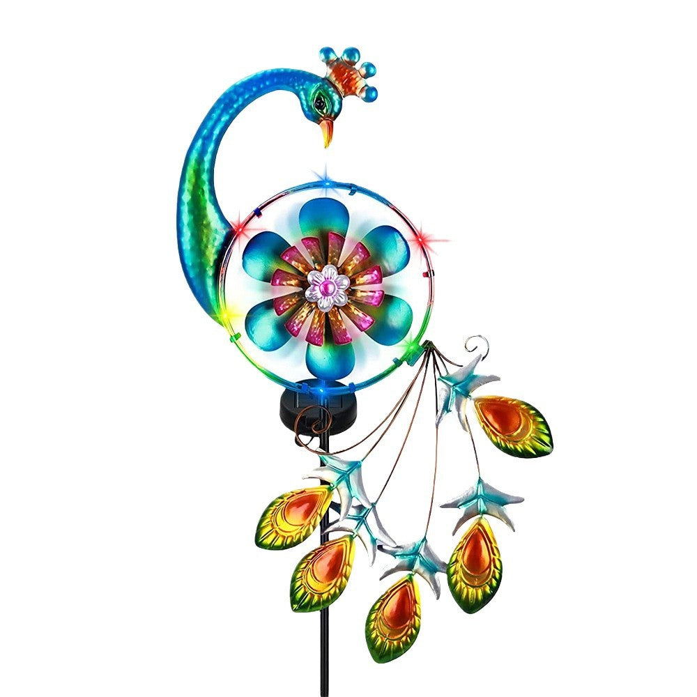Decorative Hanging Watering Can Garden Stake Ornament With Simulated Cascading Spout Siopsrl