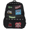 Siopsrl | Punk-Inspired Graphic Patch School Backpack Siopsrl