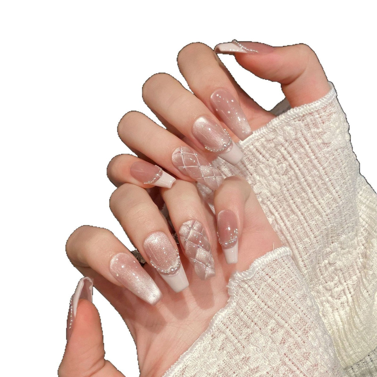 Siopsrl | Decorative Nail Art Press-On Set Siopsrl