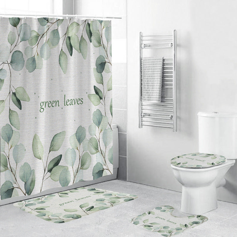 Siopsrl | Leafy Botanical Themed Bathroom Ensemble Siopsrl