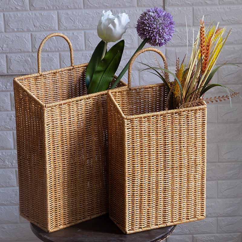 Unisex storage basket with practical carrying handle Siopsrl