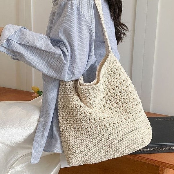 Siopsrl | Hand-knotted leisure shoulder bag Siopsrl
