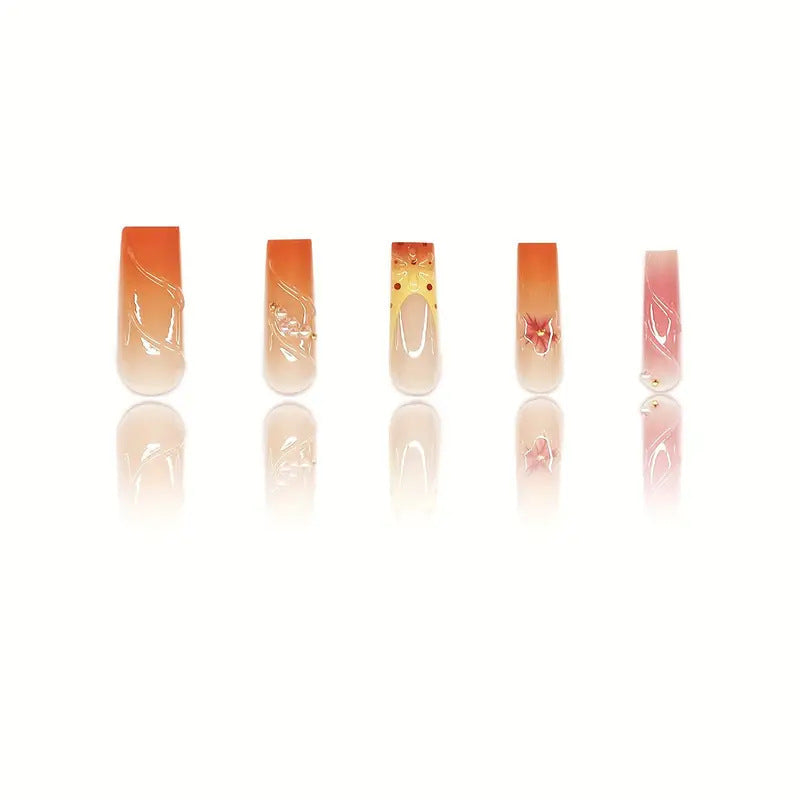 Siopsrl | Artistic Floral Press-On Nail Extensions Siopsrl Siopsrl | 7879Siopsrl | 3766